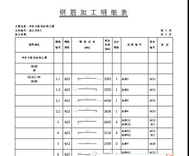 筑业平法钢筋下料软件G101.CAC