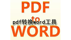 pdf转换word工具