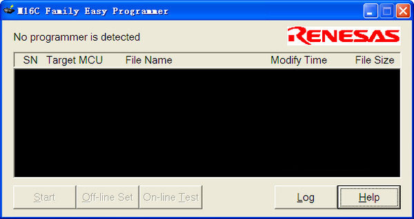 瑞萨M16c烧写工具（Renesas）