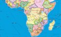 非洲地图高清版大图