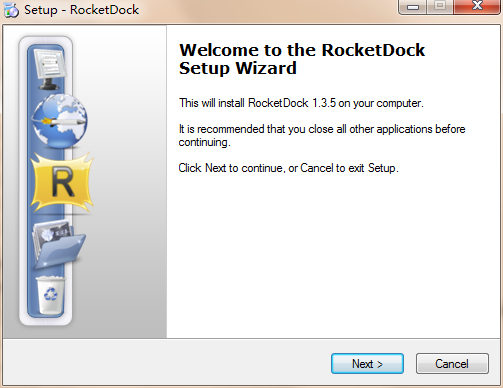 RocketDock(xp系统仿苹果任务栏)