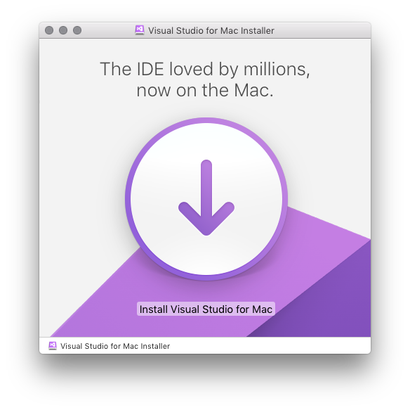 VisualStudio 2019 for Mac