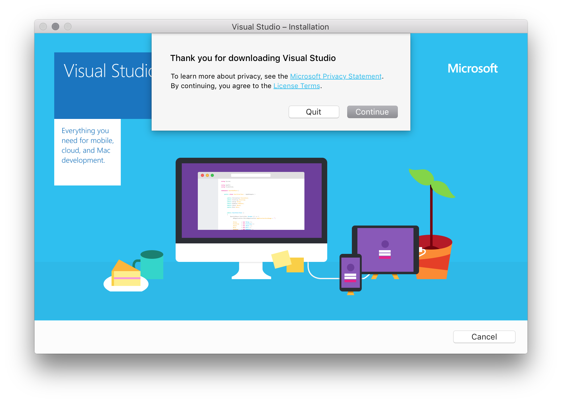 VisualStudio 2019 for Mac