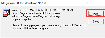 MagicWin 98