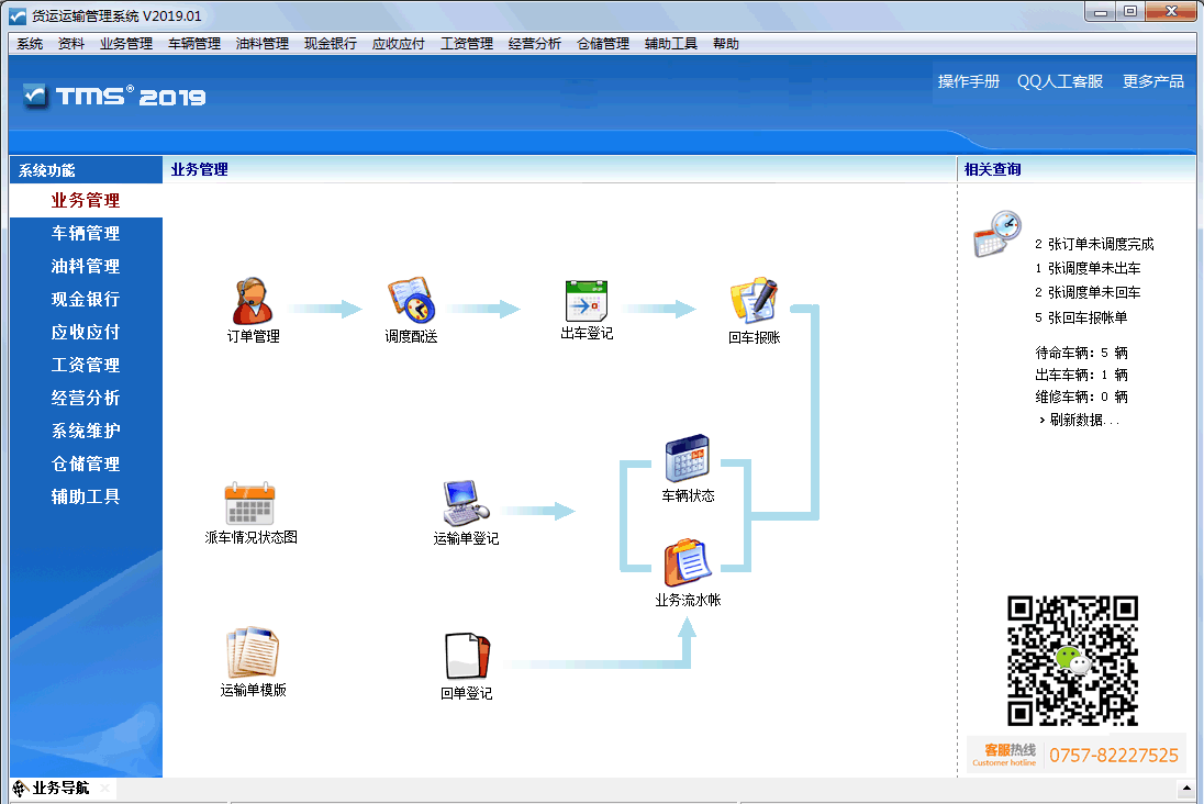 货运(物流)运输管理系统