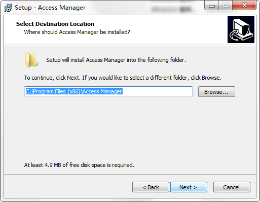 Access Manager for Windows