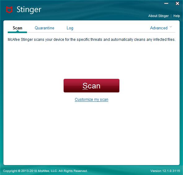 McAfee Stinger & Raptor(迈克菲杀毒软件)