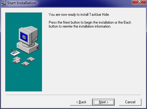 隐藏任务栏图标软件(Hide Taskbar)