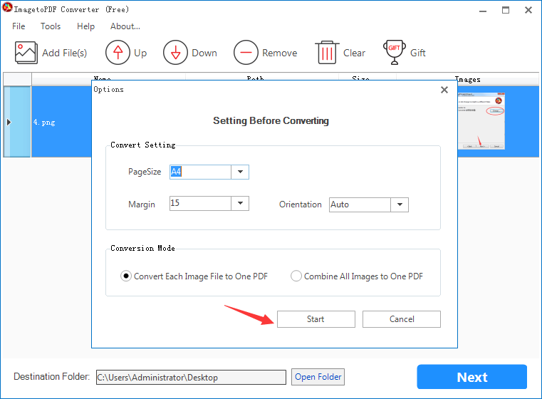 ImagetoPDF Converter