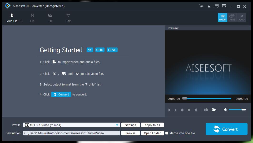 Aiseesoft 4K Converter