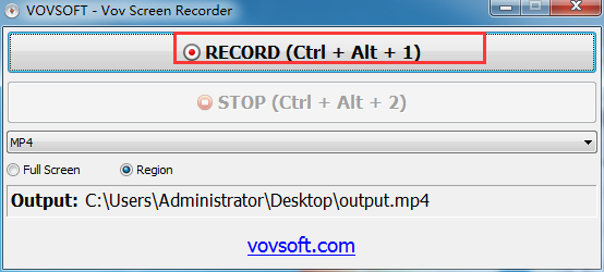 Vov Screen Recorder