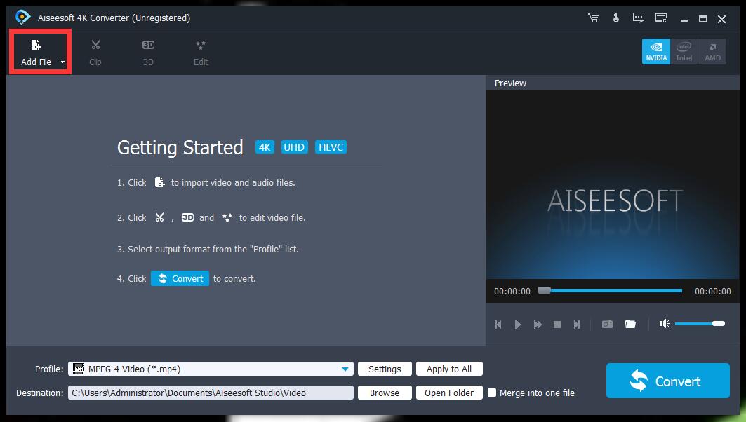 Aiseesoft 4K Converter