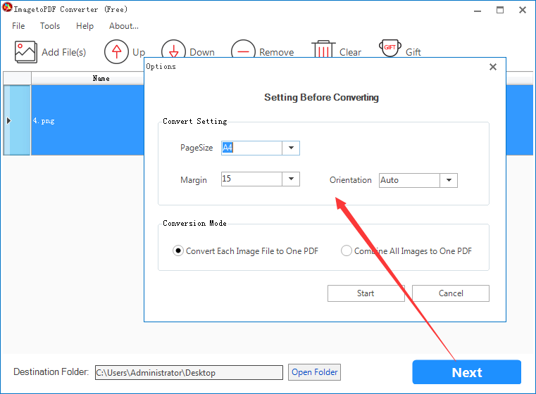 ImagetoPDF Converter