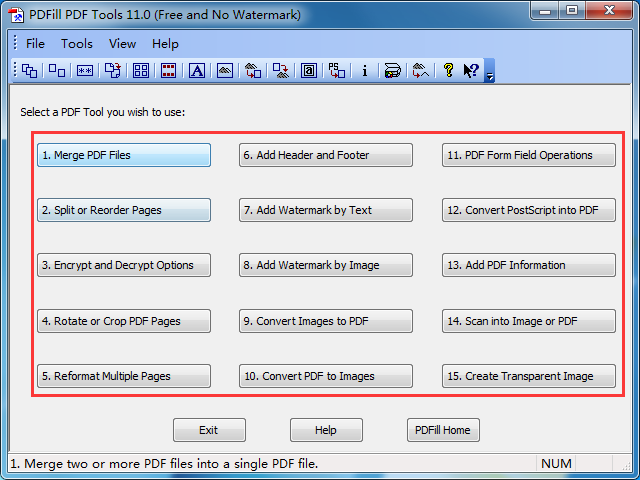 PDFill PDF Tools