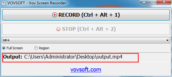 Vov Screen Recorder