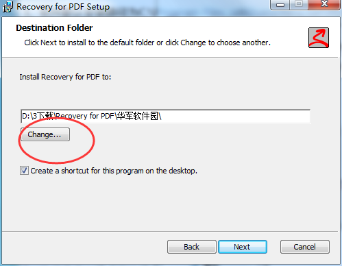 Recovery for PDF