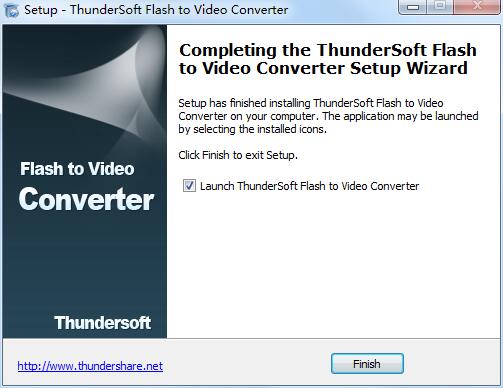 ThunderSoft Flash to Video Converter