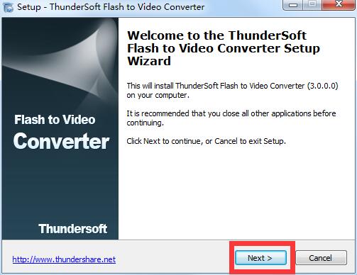 ThunderSoft Flash to Video Converter