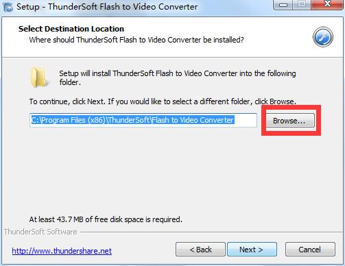 ThunderSoft Flash to Video Converter