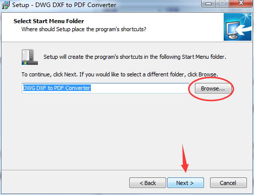 DWG DXF to PDF Converter