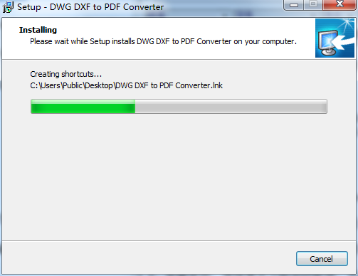 DWG DXF to PDF Converter