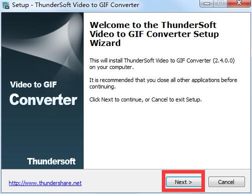 ThunderSoft Video to GIF Converter