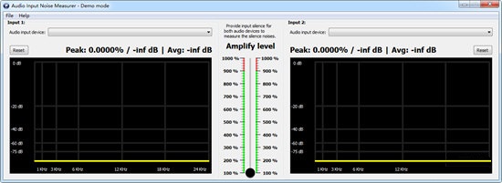 Audio Input Noise Measurer