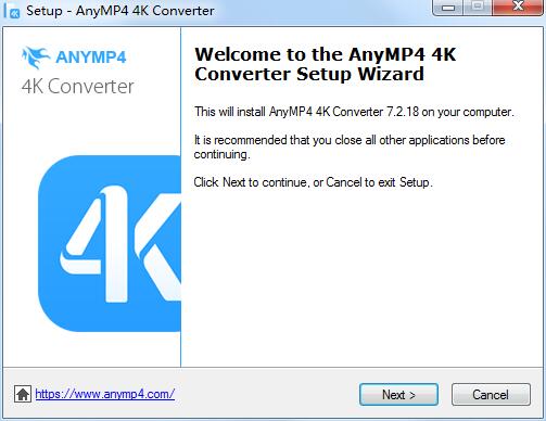 AnyMP4 4K Converter