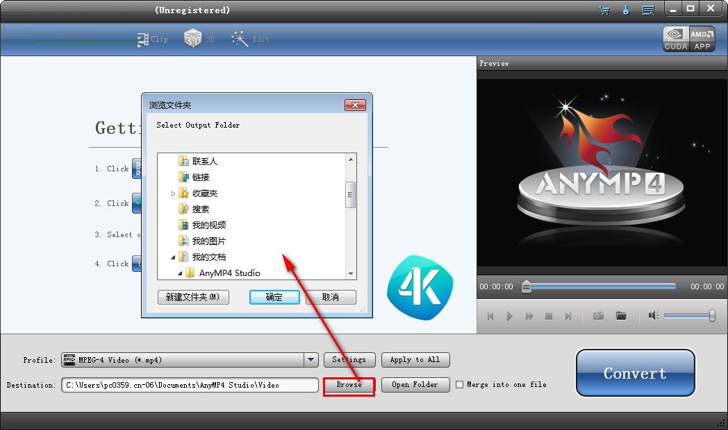 AnyMP4 4K Converter