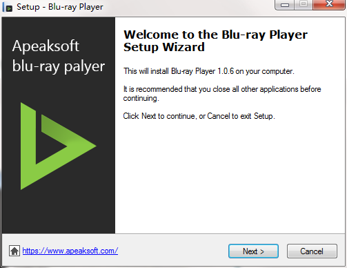 Apeaksoft Blu-ray Player