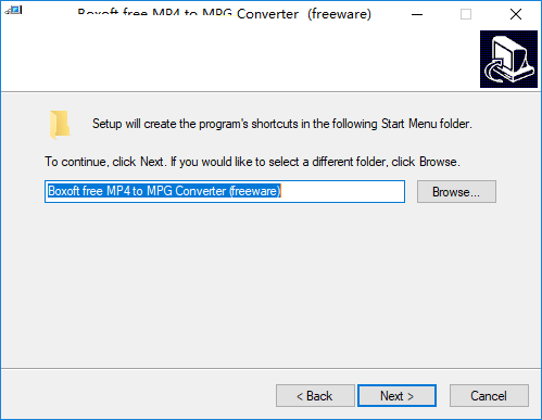 Boxoft Free MP4 to MPG Converter