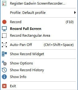 Gadwin ScreenRecorder