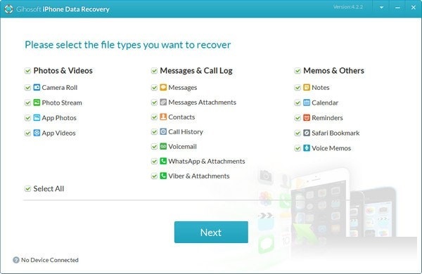 Gihosoft iPhone Data Recovery