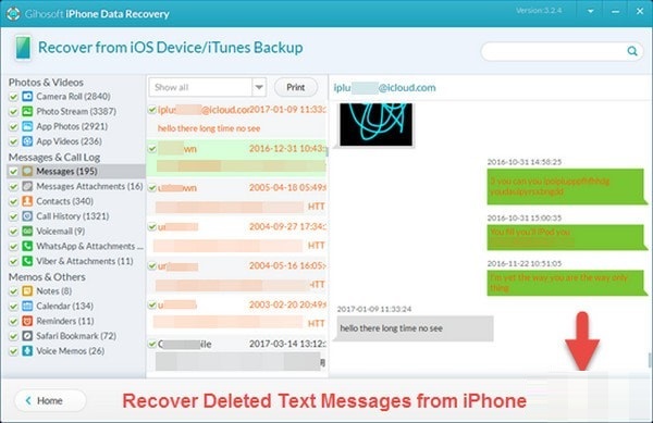 Gihosoft iPhone Data Recovery