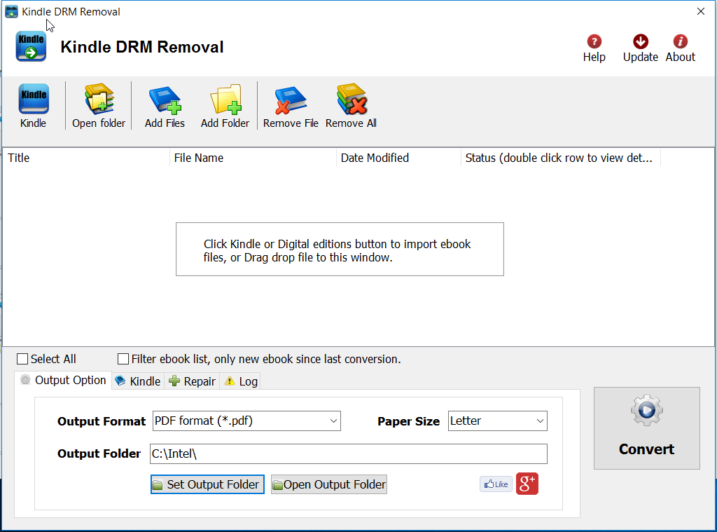 Kindle DRM Removal