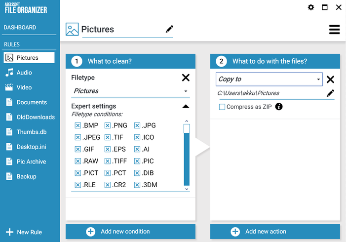 Abelssoft File Organizer