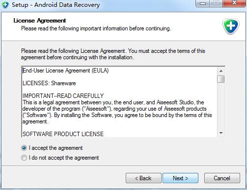 Aiseesoft Free Android Data Recovery