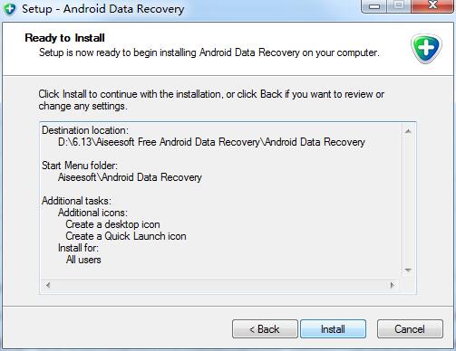 Aiseesoft Free Android Data Recovery