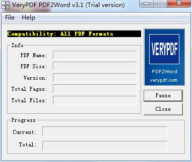 VeryPDF PDF to Word Converter