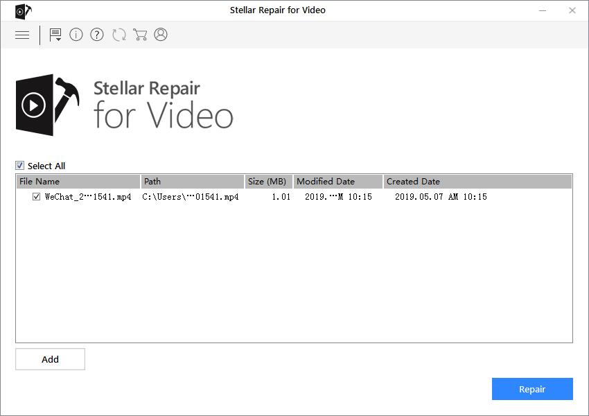 Stellar Phoenix Video Repair