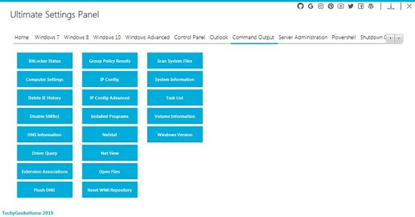 Ultimate Settings Panel