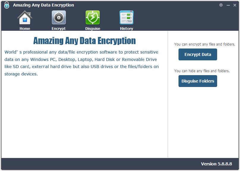 Amazing Any Data Encryption