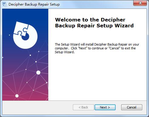 Decipher Backup Repair