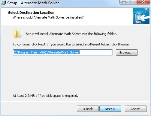 Alternate Math Solver