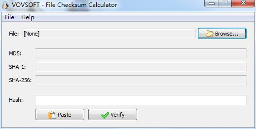 File Checksum Calculator