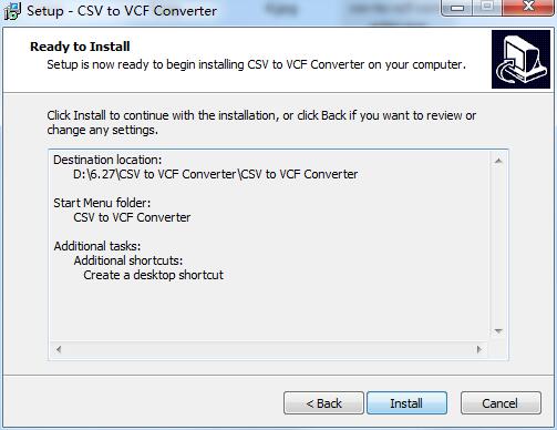 CSV to VCF Converter