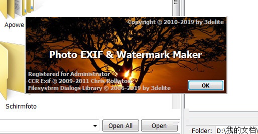 Photo EXIF And Watermark Maker