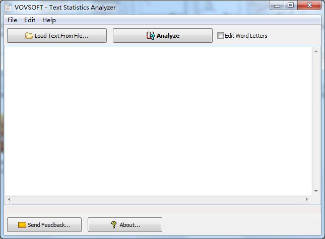 Text Statistics Analyzer