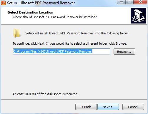 Jihosoft PDF Password Remover