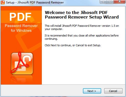 Jihosoft PDF Password Remover